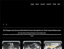Tablet Screenshot of dc-choppers.com